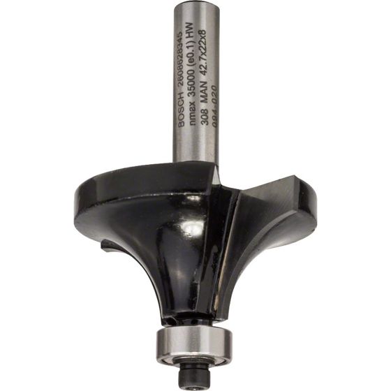 Bosch Pyöristysjyrsin R15 8 mm varsi
