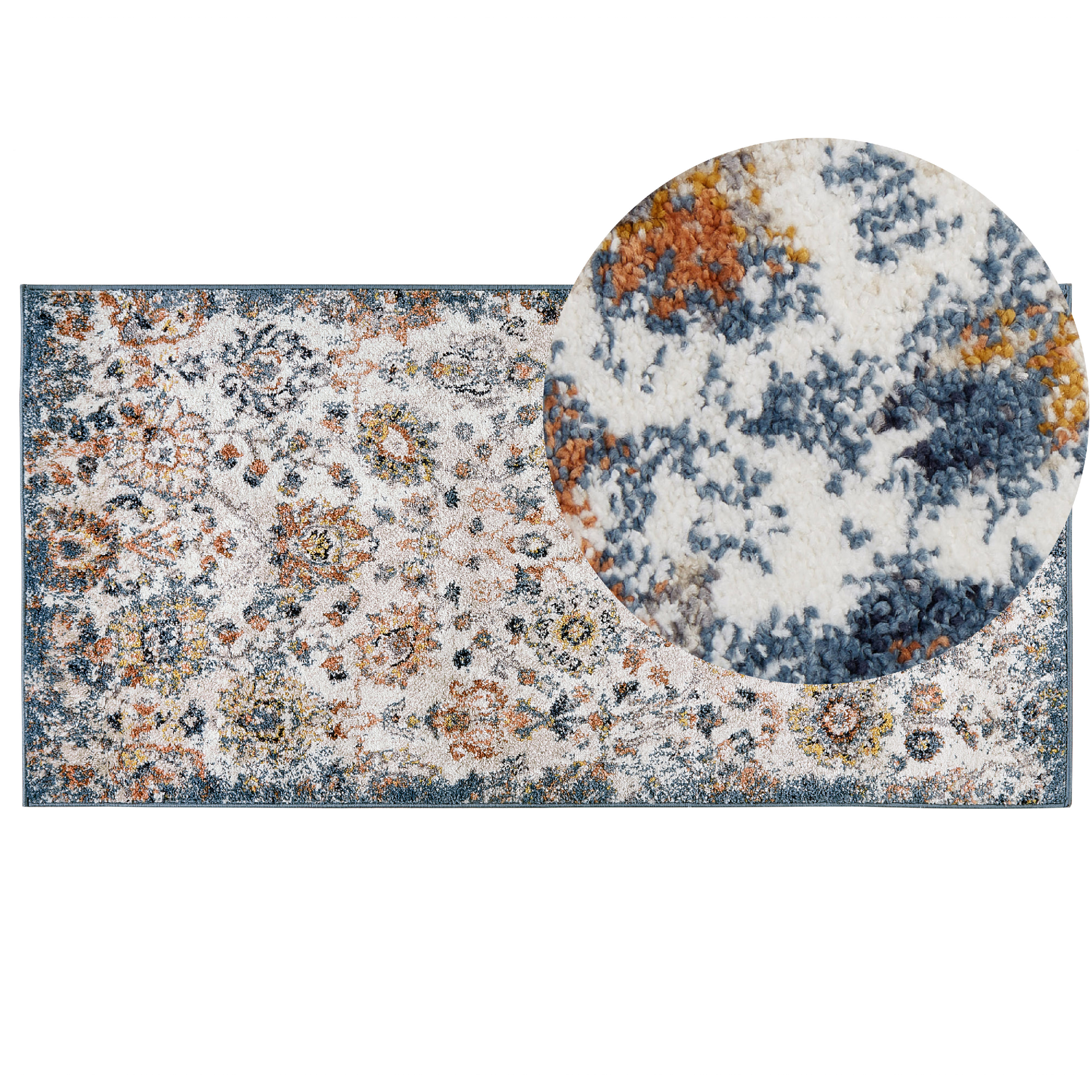 Matto AKORI Monivärinen 80 x 150 cm