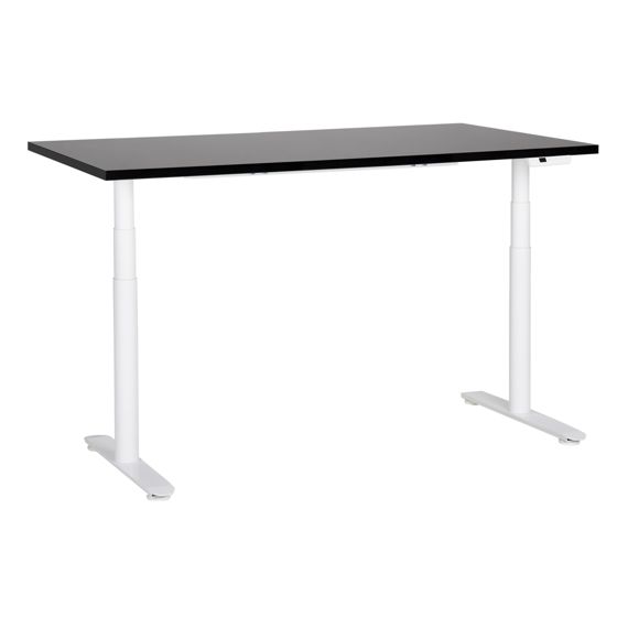 Sähkösäädettävä työpöytä DESTINAS Musta/valkoinen 160 cm 72 cm