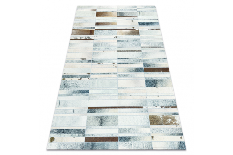 Matto patchwork 21717 beige - lehmännahka 120x170 cm