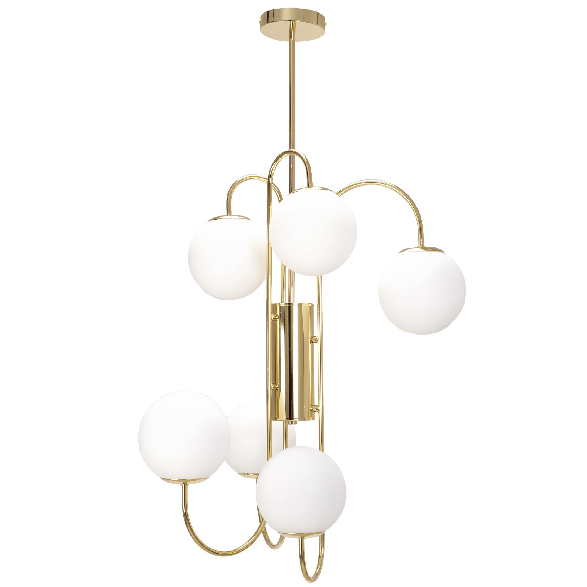 TOOLIGHT riippuva kattovalaisin APP1003-6CP kulta, 65x12x98cm