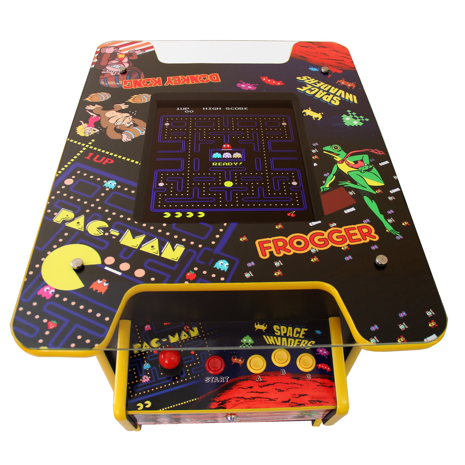 Retro cocktailpöytä arcade-peliautomaatti