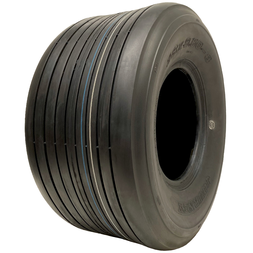 18x9, 50-8 ruohonleikkurin rengas, 6-kerroksinen, Multi Turf Rib - heinäkylvökoneen kääntöharava - Wanda P508