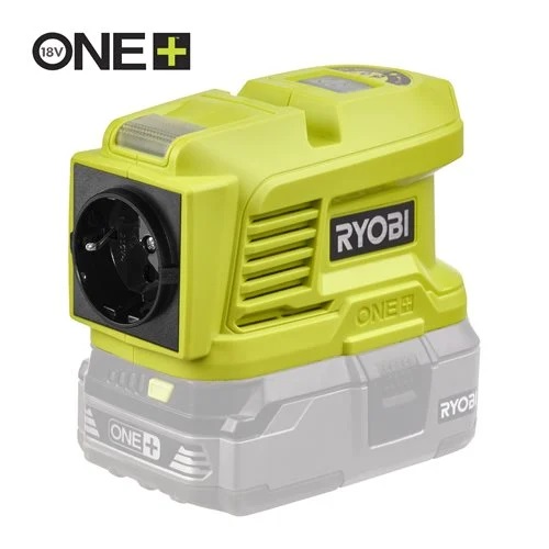 Ryobi ONE+ -Jännitteenmuunnin 18V/230V 150W Runko