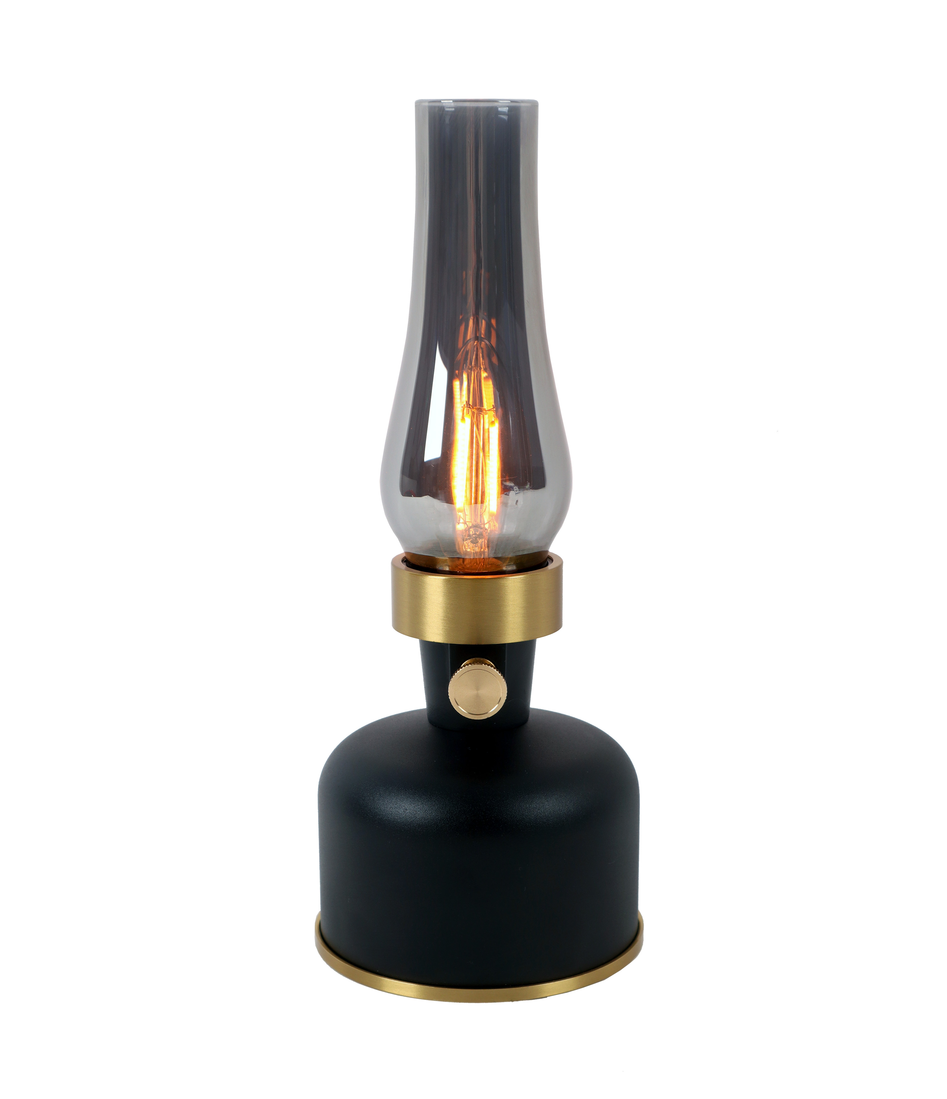 NordLight LED-öljylamppu ladattava 2.5W 4000mAh musta IP44