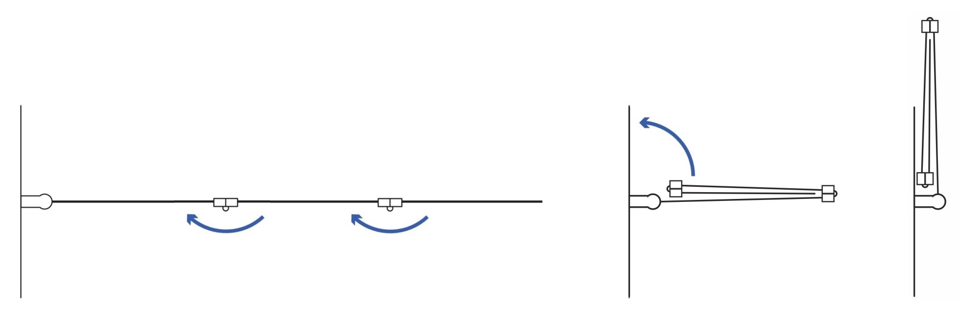 REA suihkuseinät AGAT 120 kromi, 1,8X120X140CM