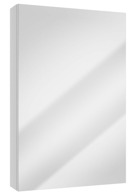 Reflection 50 valkoinen seinäkaappi peilillä
