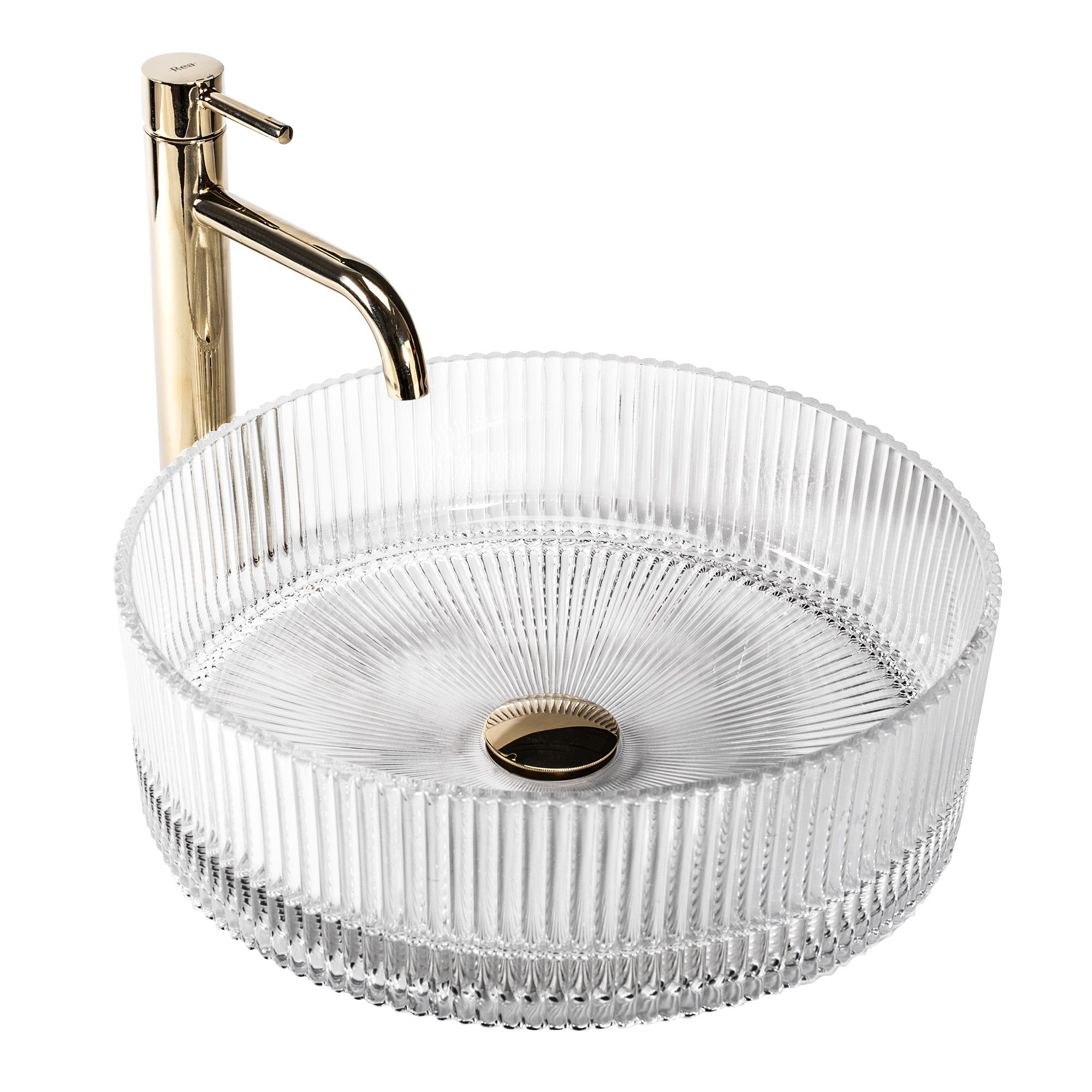 REA Malja-allas INGRID läpinäkyvä, 40X40X13CM