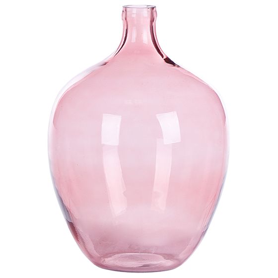 Kukkamaljakko ROTI lasi 39 cm Vaaleanpunainen