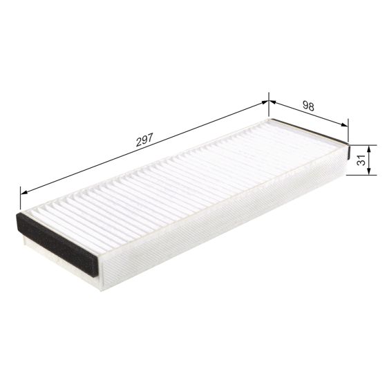 Bosch Ohjaamosuodatin 1987432122