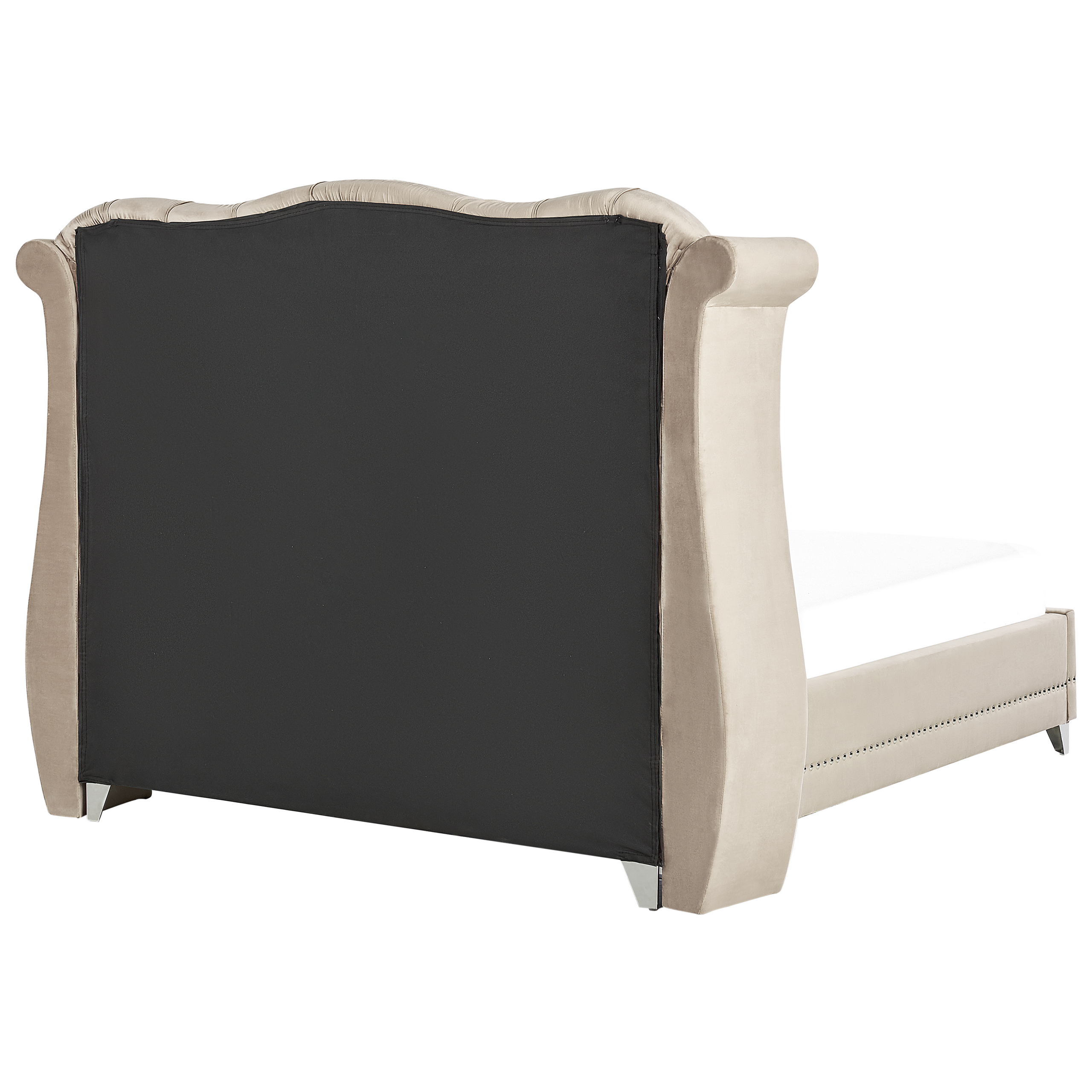 Sänky Sametti AYETTE 180 x 200 cm Beige