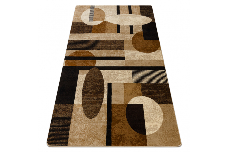 Royal Matto 5376 Geometrinen, ympyrät - beige / kerma