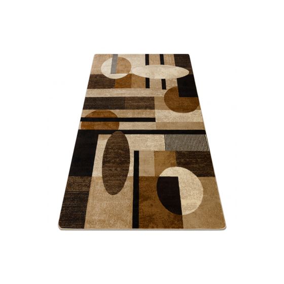 Royal Matto 5376 Geometrinen, ympyrät - beige / kerma