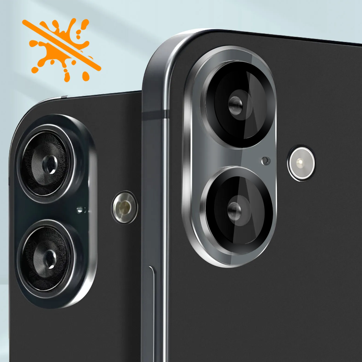 Karkaistu Kameran Lasi iPhone 16 / 16 Plus Lens Shield Ultra Kestävä