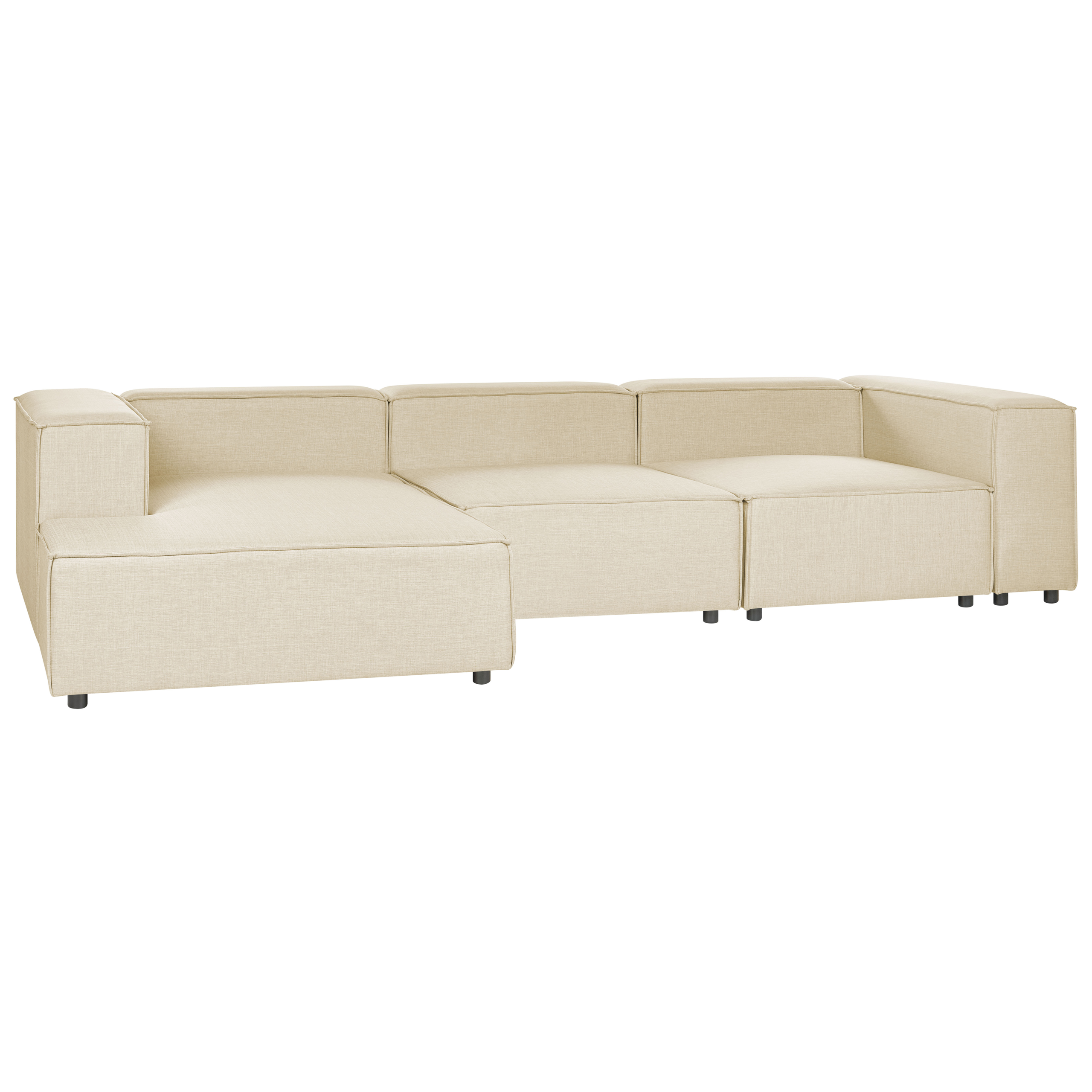 Moduulikulmasohva APRICA Keinopellava Beige Oikea