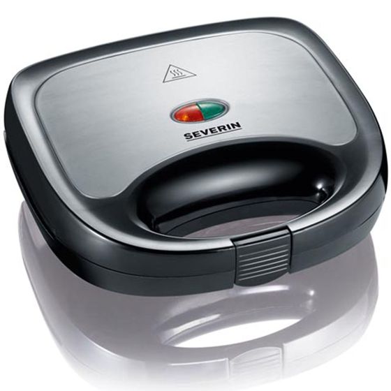 Sandwich-grilli, ruostumaton teräs, tarttumattomat levyt, 600 W