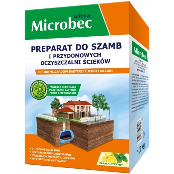 Saostussäiliöiden ja jätevedenpuhdistamoiden valmistelu Sitruuna 1,2 kg