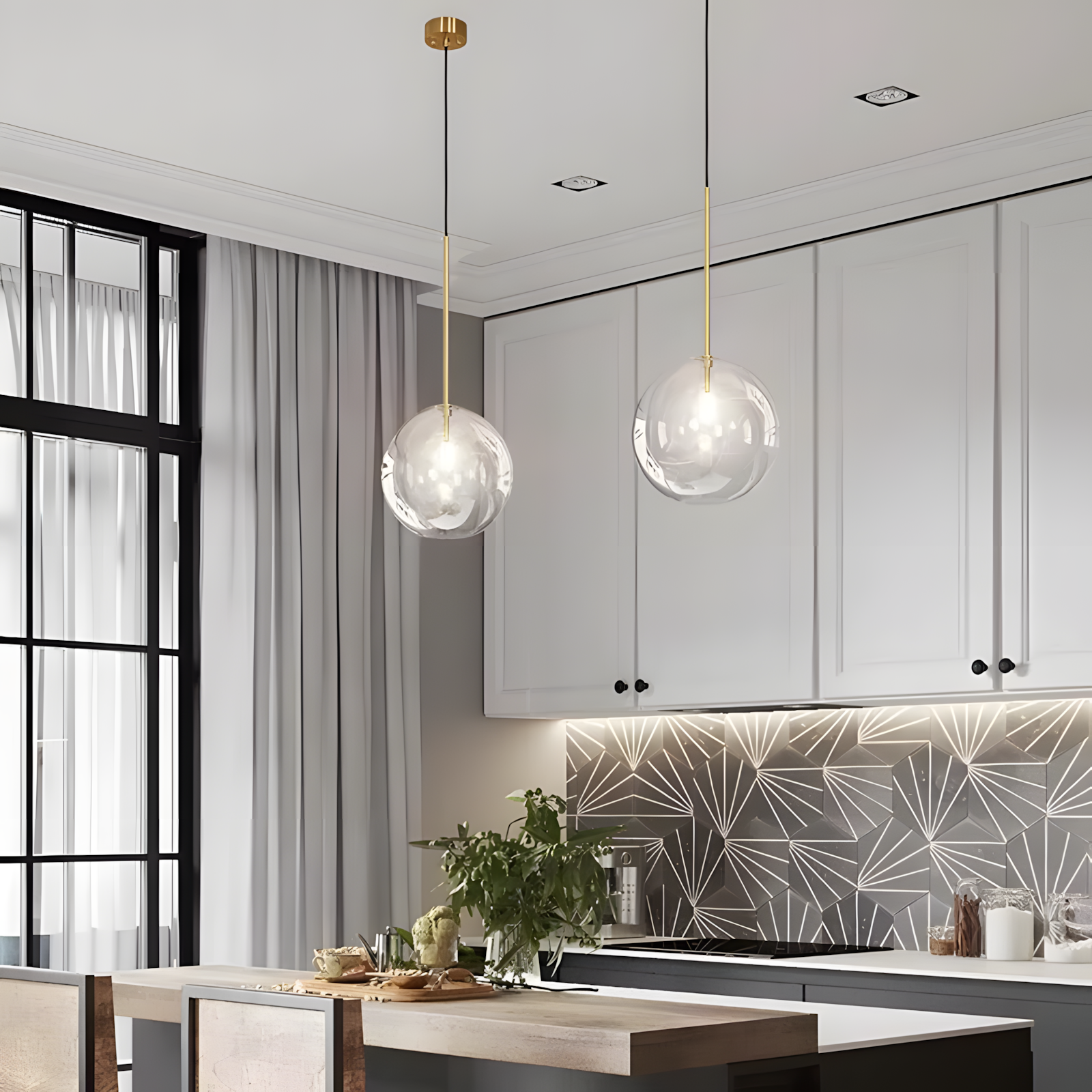 TOOLIGHT riippuva kattovalaisin APP1683-1CP kulta, 16,5x20x16,5cm