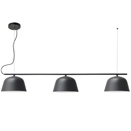 TOOLIGHT riippuva kattovalaisin APP1478-3CP musta, 115x24, 5x16, 5cm