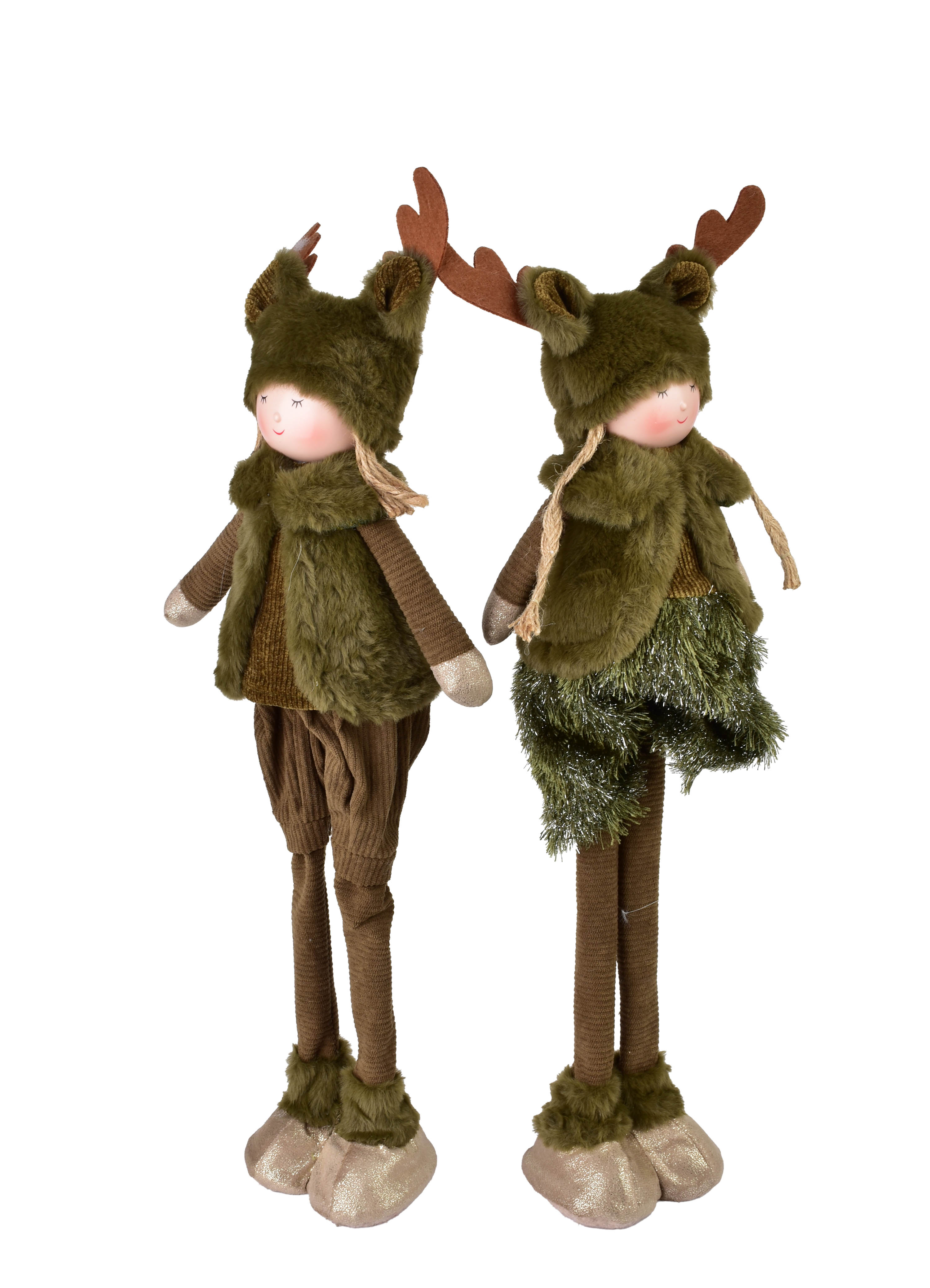 Pehmohahmo SANTA LILA monivärinen tekstiili 16x12x54 cm