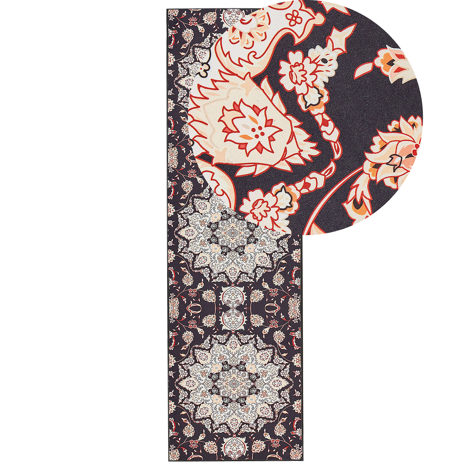 Matto ARITAS Musta 60 x 200 cm