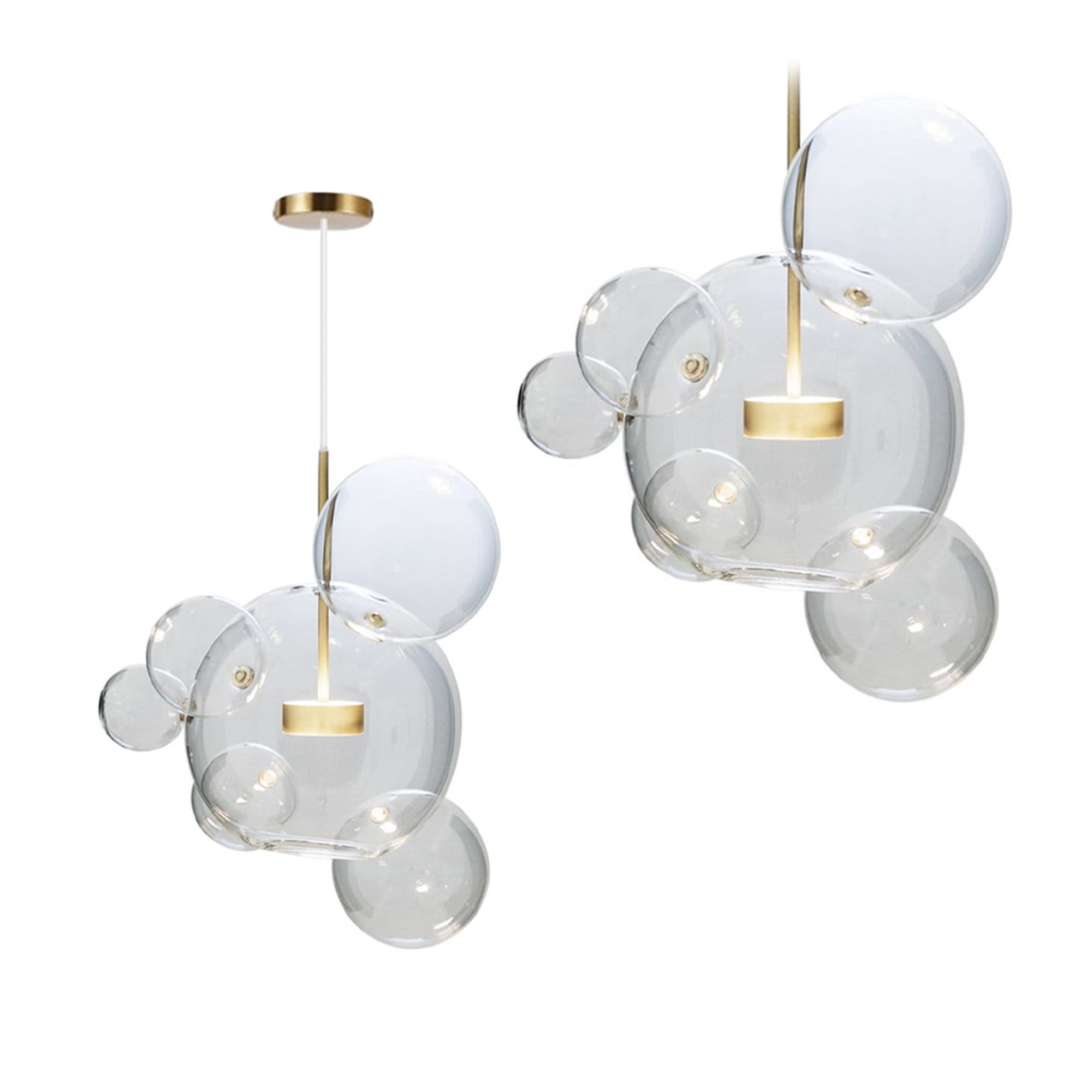 TOOLIGHT riippuva kattovalaisin APP650-CP kulta, 80x12x80cm