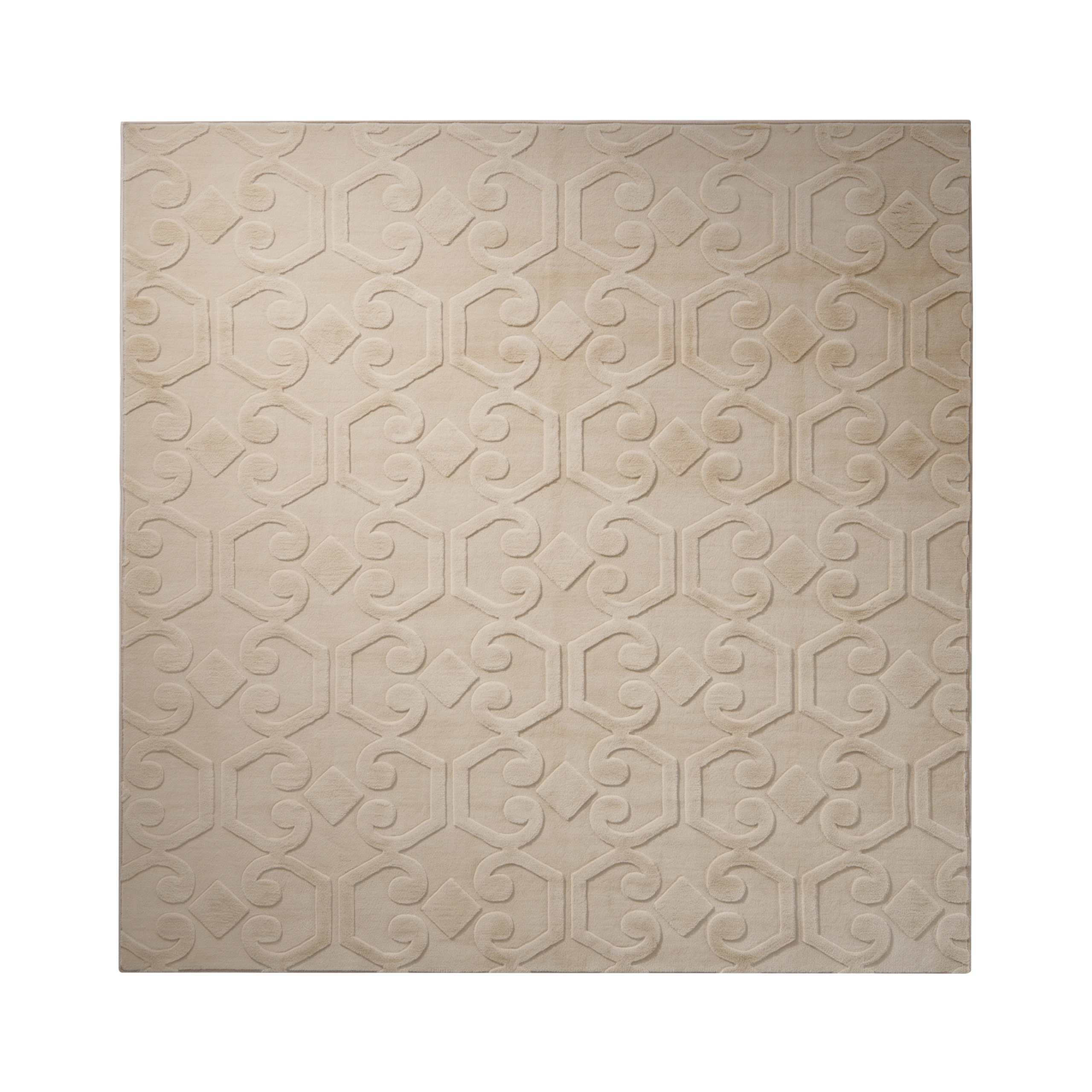 Matto GANNETT Beige 160 x 160 cm