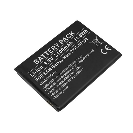 Akku Samsung Galaxy Note II GT-N7100 Li-ion 3.8V 3100mAh 11.8Wh