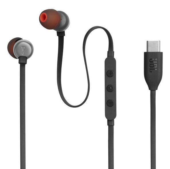 JBL Tune 310C USB-C -langalliset kuulokkeet, mustat