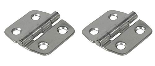 Sarana 40x42mm ruostumatonta terästä - 1pari - 2kpl