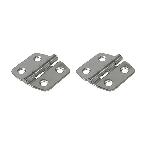 Sarana 40x42mm ruostumatonta terästä - 1pari - 2kpl