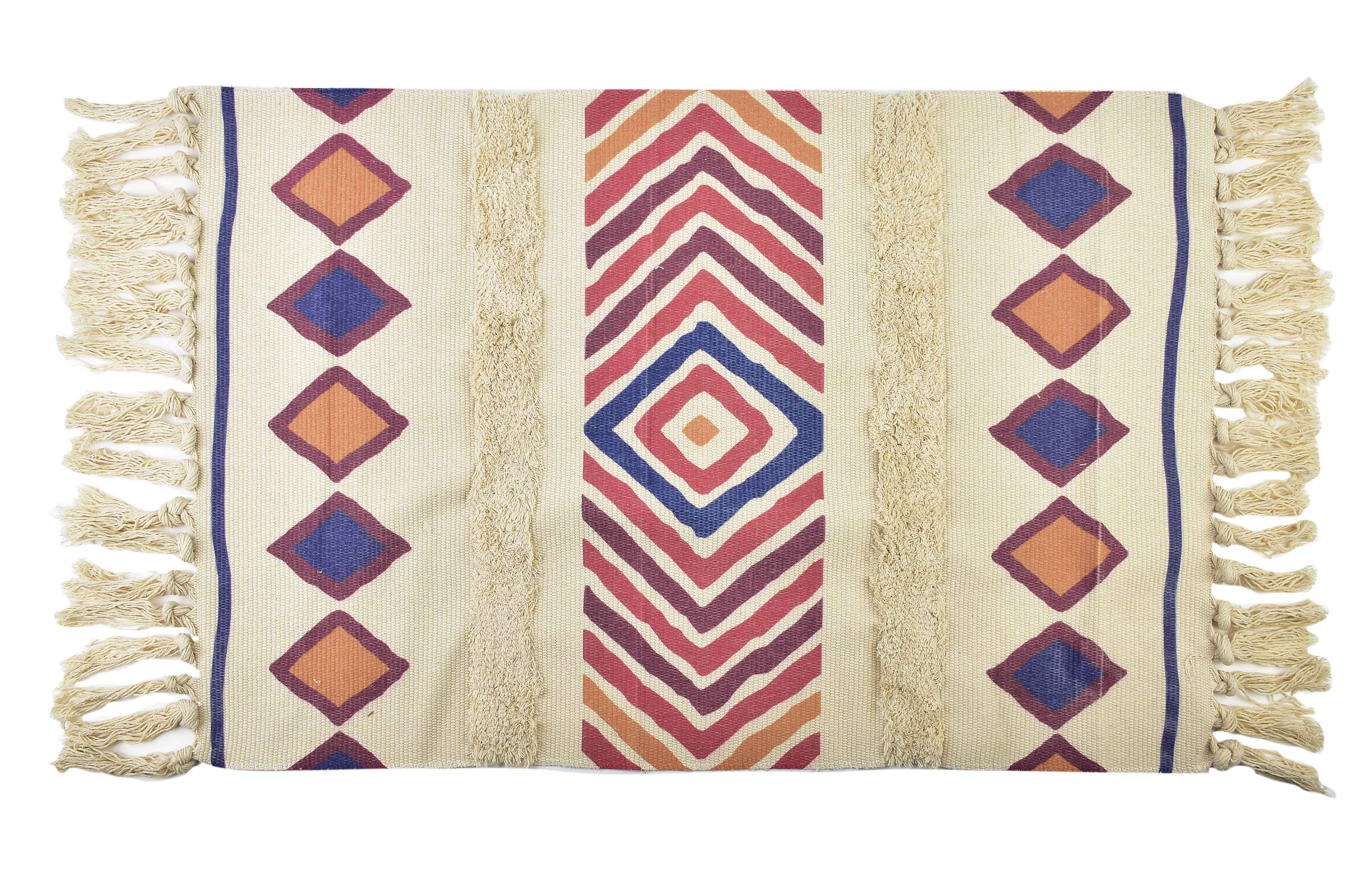 Matto tekstiili MONDEX BOHO 60x90 cm monivärinen 1 kpl