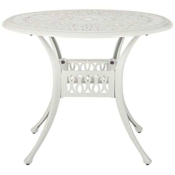Bistropöytä ANCONA 90 cm 90 cm Metalli Luonnonvalkoinen