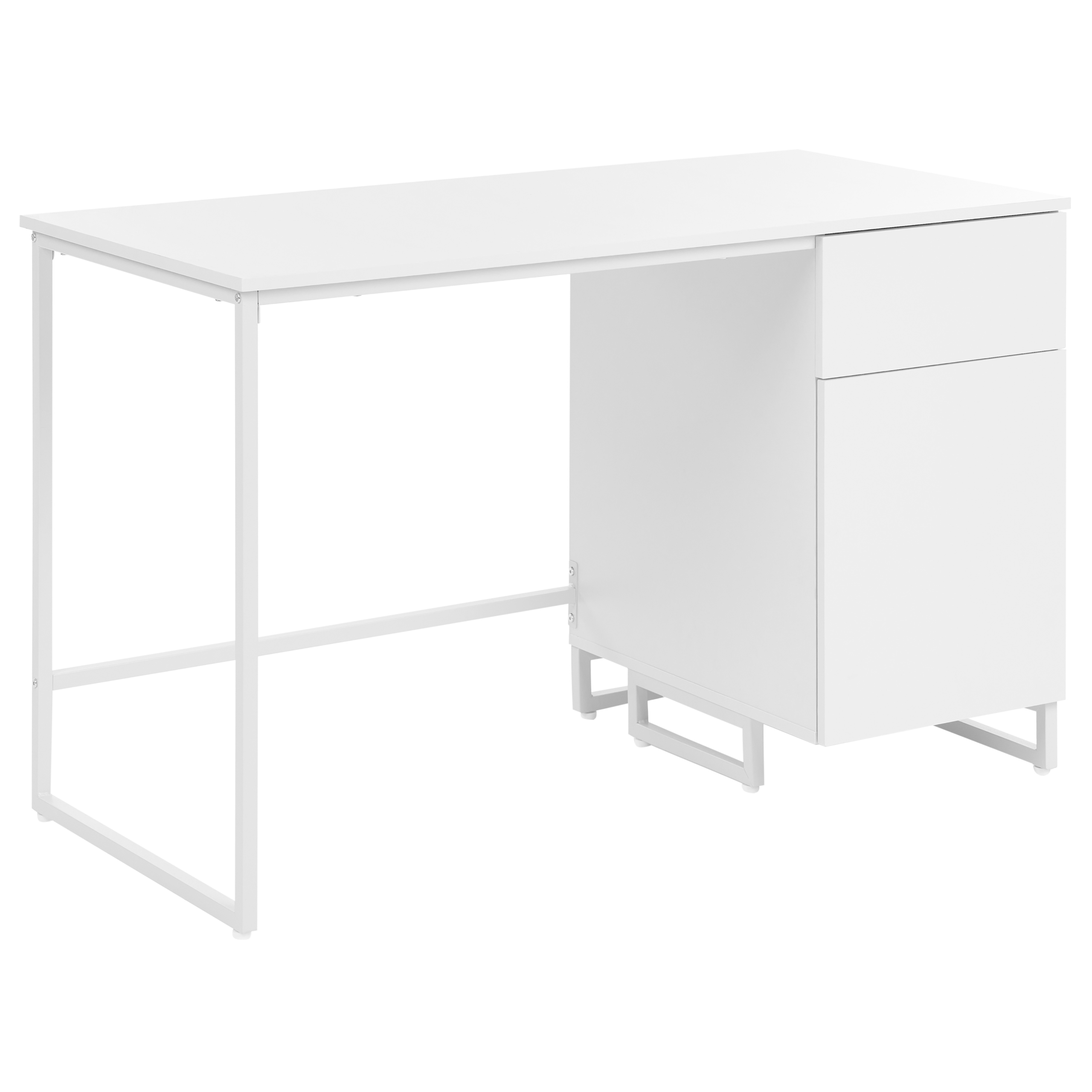 Työpöytä LEXTON 120 cm 60 cm Valkoinen
