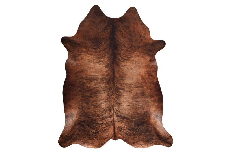 Lehmän tekotalja G5067-3 Ruskea nahka 180x220 cm