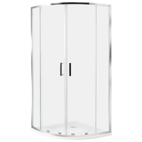 Suihkunurkka JUKATAN 90 x 90 x 185 cm Hopea