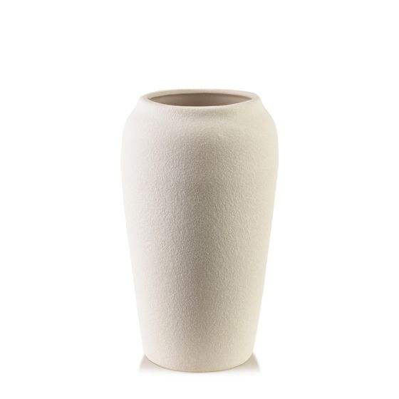 Maljakko poliresiini Mondex Manon 12x9x22 beige 1kpl