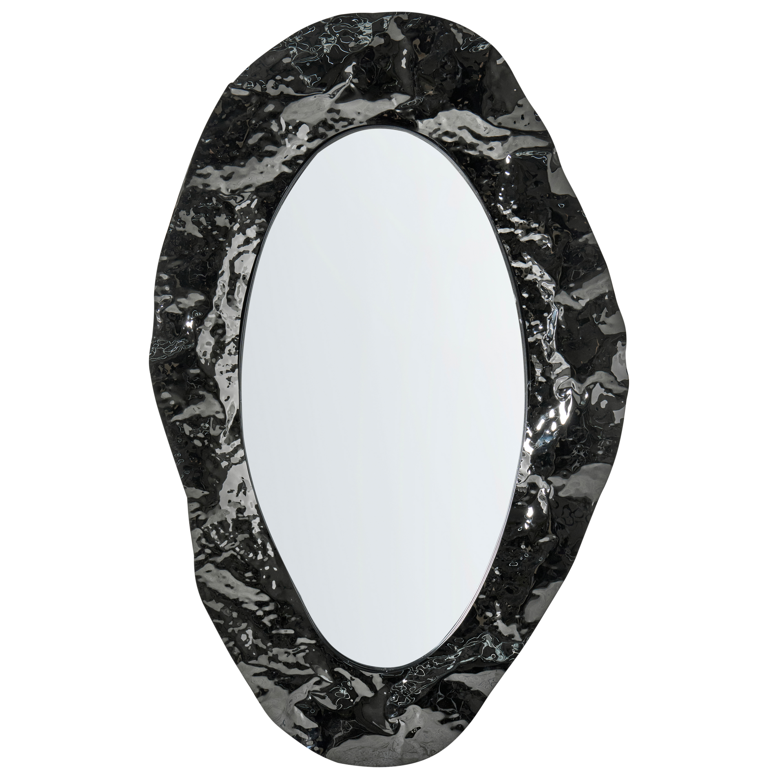 Seinäpeili LOGNES 56 cm 95 cm Musta