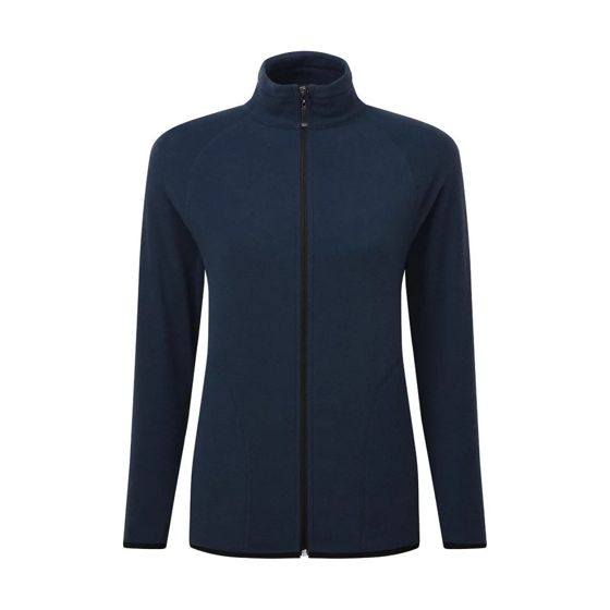 Signature – fleece-takki – naisten vetoketjullinen – nyppyyntymätön – arkikäyttö, ulkokäyttö