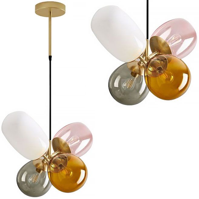 TOOLIGHT riippuva kattovalaisin APP436-4C monivärinen
