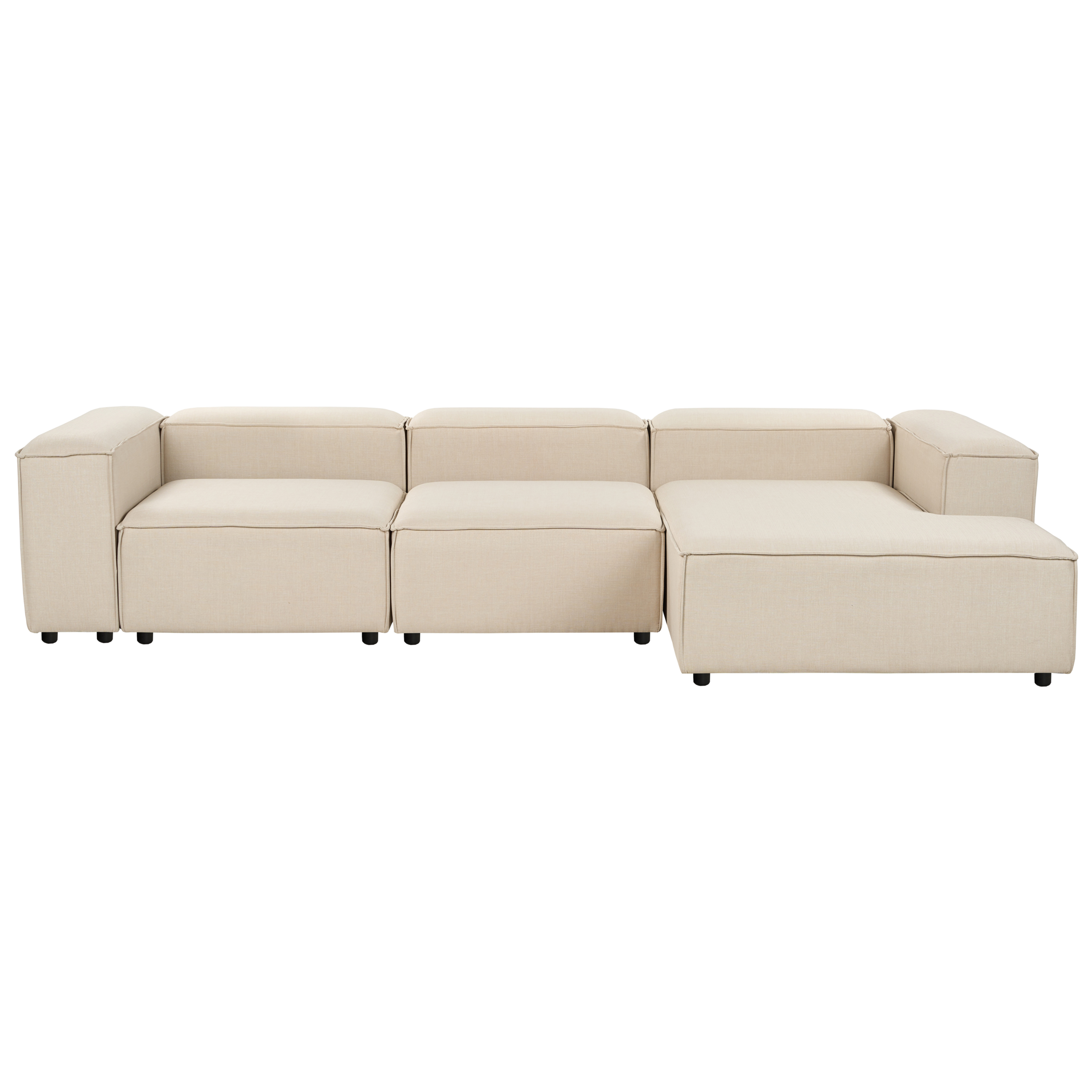 Moduulikulmasohva 4-istuttava ARDAL kangas Beige Vasen