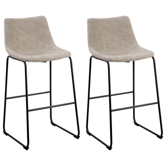 Baarituolisetti 2 kpl FRANKS Beige