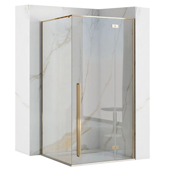 REA Suihkukaappi FARGO 80x100 kulta, 80X99, 5X195CM