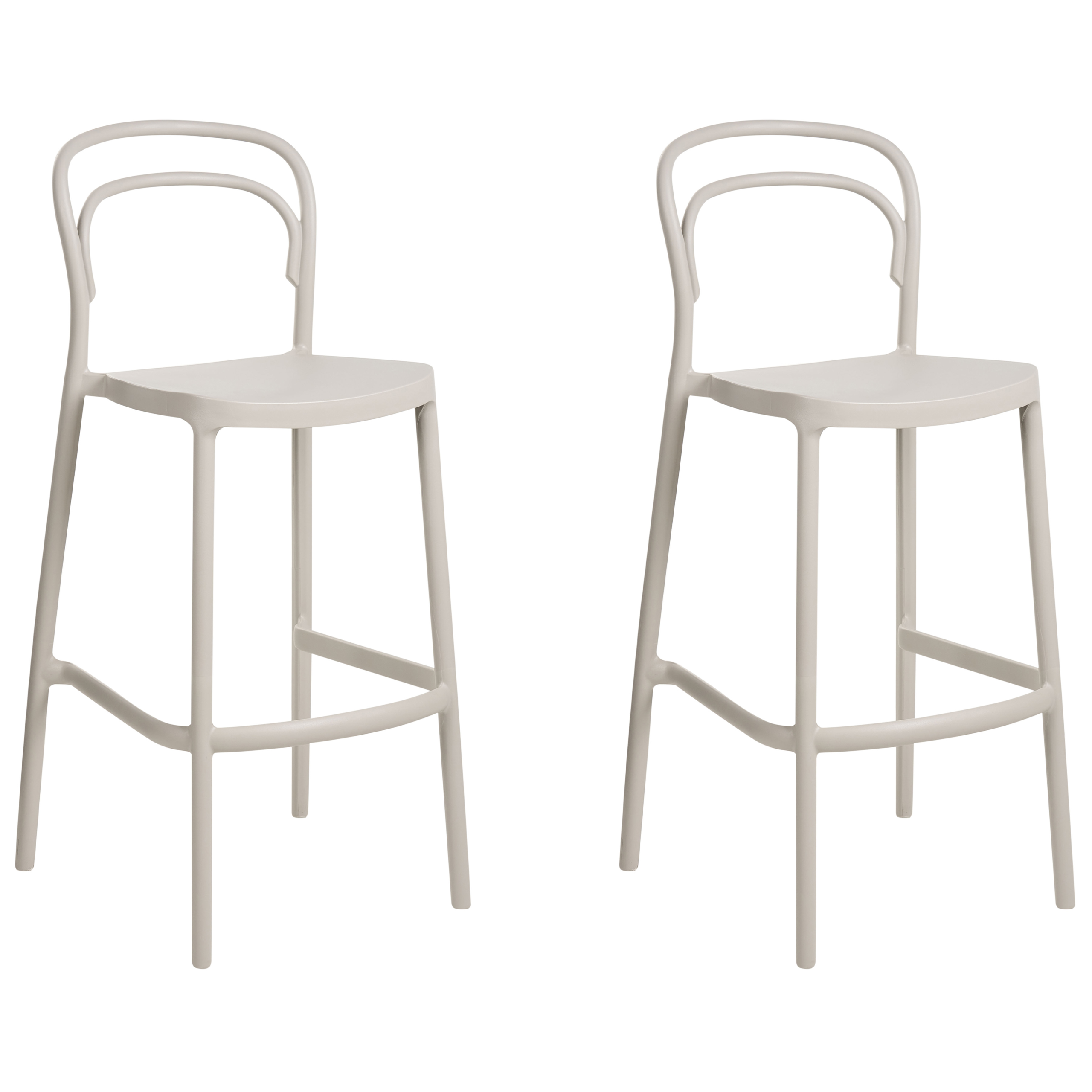 Ulkobaarituolisetti 2 kpl PORANO Beige