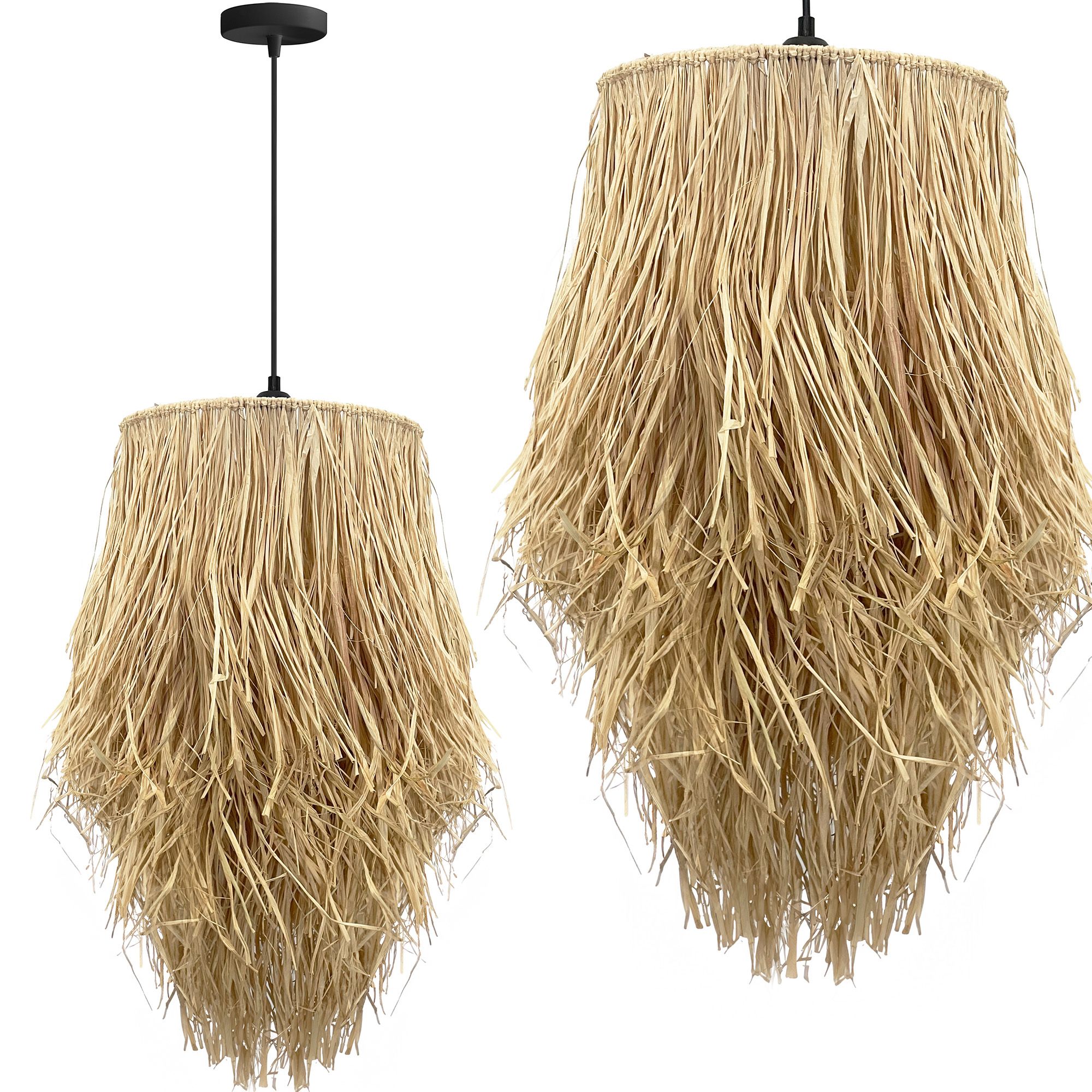 TOOLIGHT riippuva kattovalaisin APP1322-1CP BOHO ruskea, 30x30x60cm