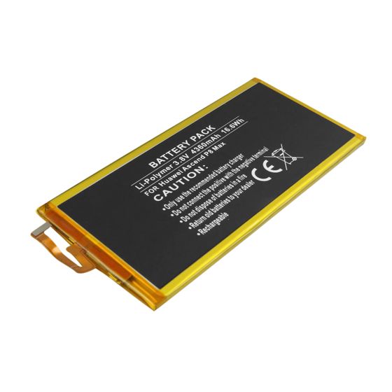 Akku älypuhelimeen Huawei Ascend P8 Max Li-polymeeri 3.8V 4360mAh 16.6Wh