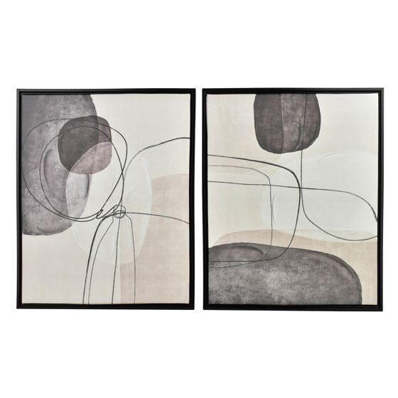 Taulu paperi Inga Modern 40x50 musta 2kpl