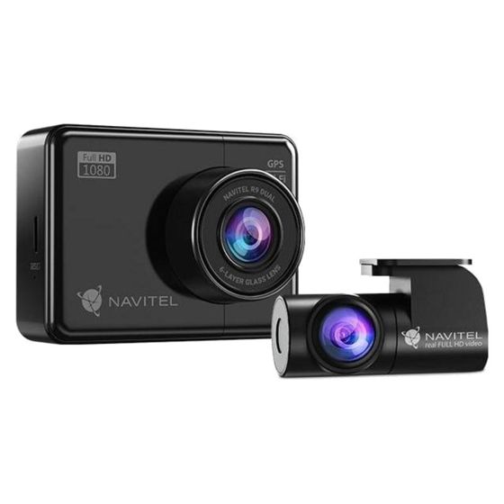 Videonauhuri + takakamera Navitel R9 Dual Black