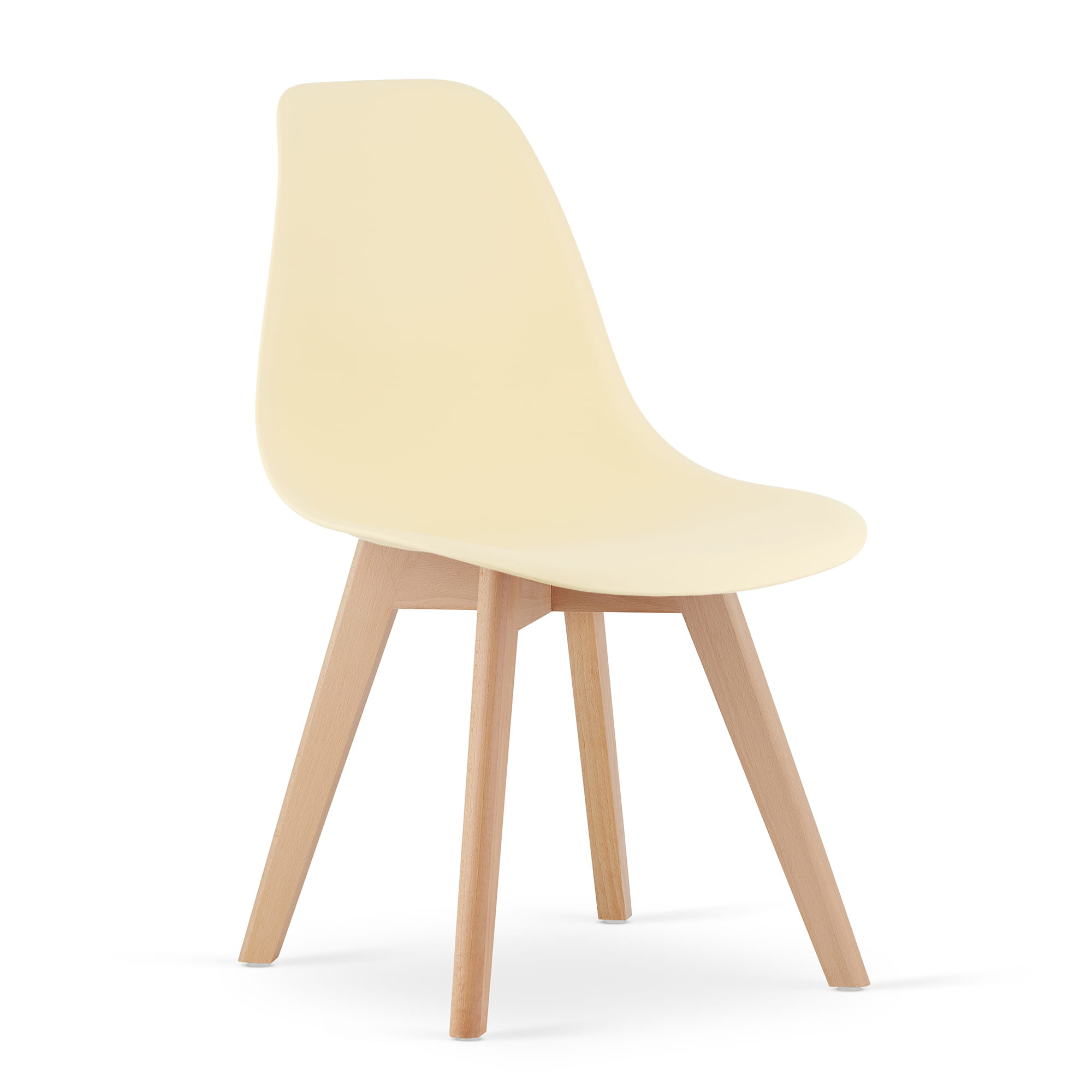 Tuoli - Leobert - KITO - Creme - 46x54,5x80 cm - setti 2 kpl