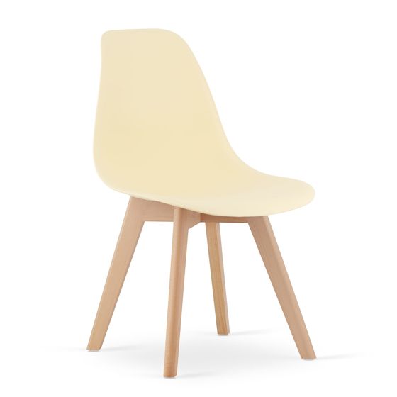 Tuoli - Leobert - KITO - Creme - 46x54,5x80 cm - setti 2 kpl